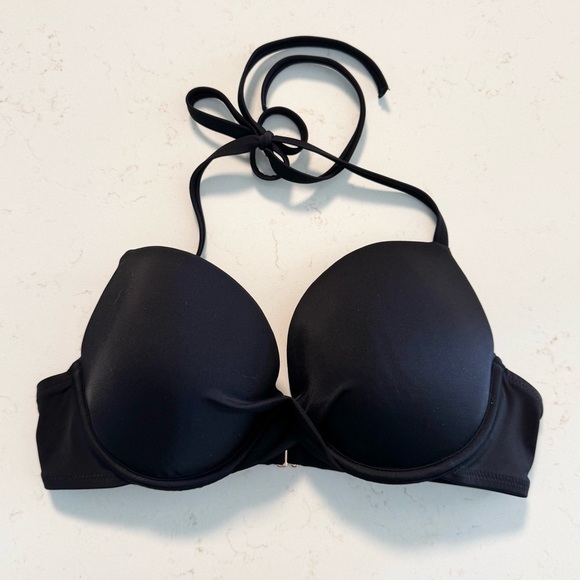 Shade and Shore Black Bathing Suit Top Size 36C - Picture 1 of 4